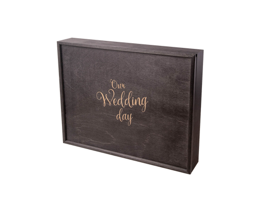 Коробка для фотокниги свадебной фотокниги 28х21